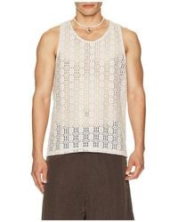 Bather - Lattice Tank Top - Lyst