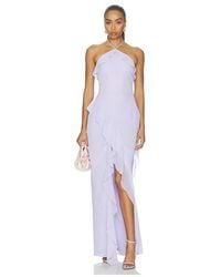 Amanda Uprichard - Alessandra Maxi Dress - Lyst