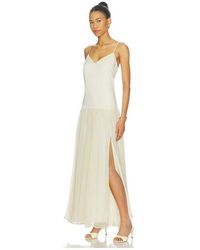 Bardot Estrella Halter Maxi Dress in Brown | Lyst