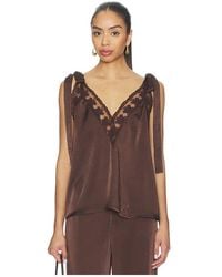 Bardot - Aubrey Tie Strap Cami - Lyst
