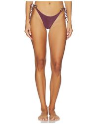 Bondeye - Ring Tie Side Vista Brief Bikini Bottom - Lyst
