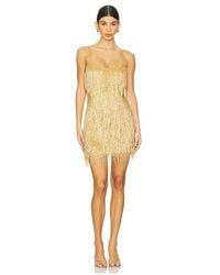 Nadine Merabi - Minikleid Beaded Fringe - Lyst