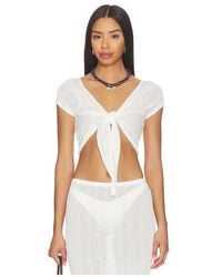 Solid & Striped - The Rianne Top En Color Blanco Talla (También En M, Xl) - Lyst