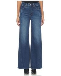 Pistola - Kyra High Rise Bowed Ankle Wide Leg Jeans - Lyst