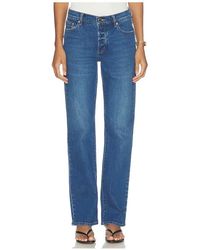 Rolla's - Pierna Recta Meg En Color Azul Talla (También En 26, 24, 25, 27, 28, 29, 30, 31, 32, 33, 34) - Lyst