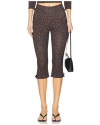GUIZIO - X Revovle Caria Capri Printed Pants - Lyst