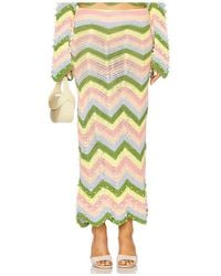 Celiab - X Revolve Striped Skirt - Lyst