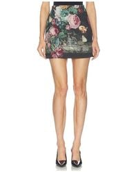 L'Agence - Marseille Mini Skirt - Lyst