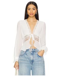 KAT THE LABEL - Betty Blouse - Lyst