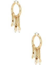 petit moments - Dune Hoop Earrings - Lyst