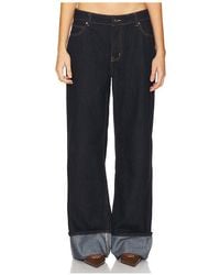 Lioness - Top Model Cuffed Jean - Lyst