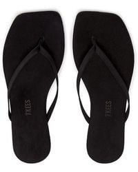 TKEES - Square Toe Lily Suede Sandal - Lyst