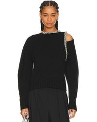 Jonathan Simkhai - Pullover Mit Kristallsteinchen Monroe - Lyst