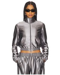 Alexander Wang - Shrunken Zip-Up Jacket - Lyst