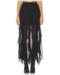 Veronica Beard - Falda Midi Ava En Color Negro Talla (También En 00, 12, 2, 4, 6, 8) - Lyst