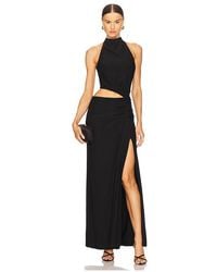 Misha - Maxivestido Kendall En Color Negro Talla (También En M, S, Xl, Xs) - Lyst