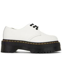 Dr. Martens Leather 8053 Quad 5 Tie Shoes in Black | Lyst