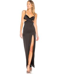 Lovers + Friends Savannah Gown - Schwarz