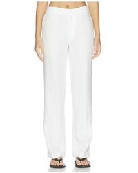 Polo Ralph Lauren - Linen Straight Pants - Lyst