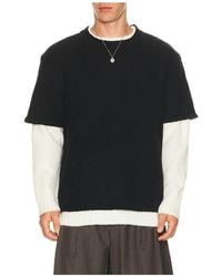 NAHMIAS - Layered Sweater - Lyst