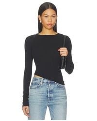 GRLFRND - Sheer Crew Neck Tee - Lyst