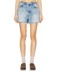 GRLFRND - Kady Low Rise Relaxed Boyfriend Short - Lyst