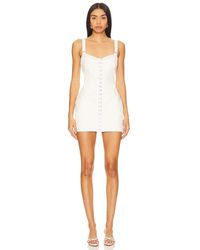 casual ruffle mini dress Isla Front-Tie Short Ruffled Casual Dress