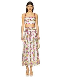 Saylor - Midi-Kleid Tashi - Lyst
