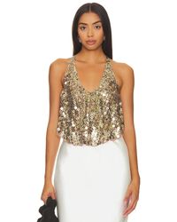 Free People - All That Glitters タンクトップ - Lyst