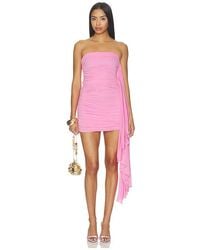 Alexander Wang - Asymmetric Ruched Strapless Mini Dress - Lyst