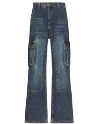 Guess - Denim Cargo Jeans - Lyst