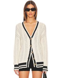 Sanctuary - Sport Stripe Cardi En Color Crema Talla (También En M, S, Xl, Xs, Xxl, Xxs) - Lyst