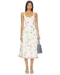 Amanda Uprichard - Soho Midi Dress - Lyst