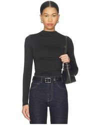 ALL THE WAYS - Calliope Mock Neck Top - Lyst