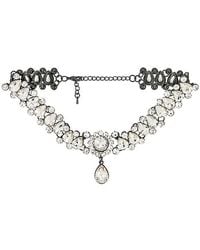 Amber Sceats - Crystal Choker Necklace - Lyst