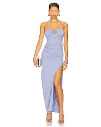 Susana Monaco - Trägerloses Kleid Mit Drahtverstärkung Und Raffungen - Lyst