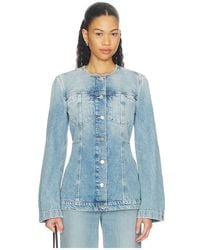 Closed - Fitted Denim Jacket - Lyst