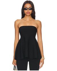 Jonathan Simkhai - Ioanna Top en Black - Lyst