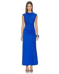 Jonathan Simkhai - Acacia Draped Jersey Midi Dress - Lyst
