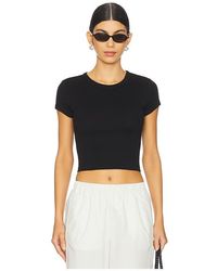 Enza Costa - Supima Baby クロップTシャツ - Lyst