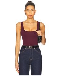 GOOD AMERICAN - Scuba Modern Tank Bodysuit - Lyst