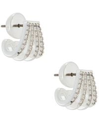Ettika - Glisten Wing Pave Earrings - Lyst