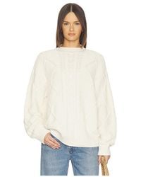SRG - Amberlyn Roll Neck Cable Sweater - Lyst