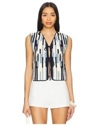 Escvdo - Anadara Crochet Vest - Lyst