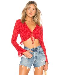 superdown mercy polka dot dress
