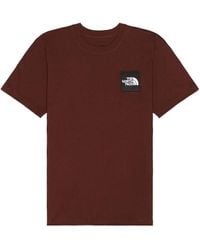 The North Face Box Tシャツ - レッド