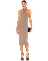 nbd alena midi dress