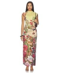 La Fuori - Botanical Symphony Bodycon Dress - Lyst