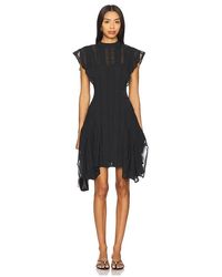 AllSaints - Fleur Texture Dress - Lyst