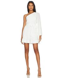 MILLY - Linden Pleated Mini Dress - Lyst